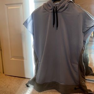 Nike sleeveless hoodie